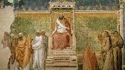 GIOTTO di Bondone St Francis before the Sultan oil painting artist